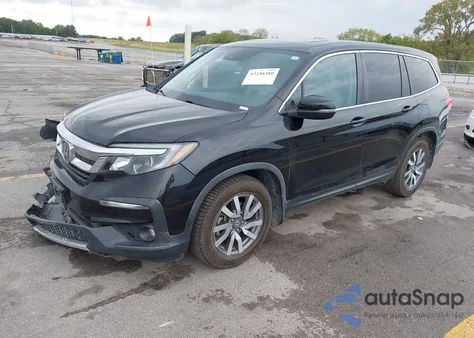 2019 Honda Pilot Ex-L z USA, uszkodzony, nr VIN 5FNYF6H53KB067880